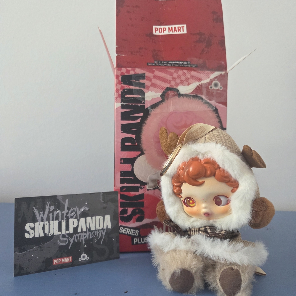 Pop Mart Winter Skull Panda Figure